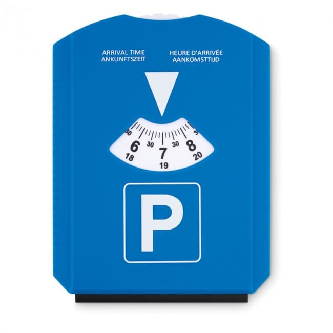 Custom Printed Ice Scraper In Parking Card - Image 1