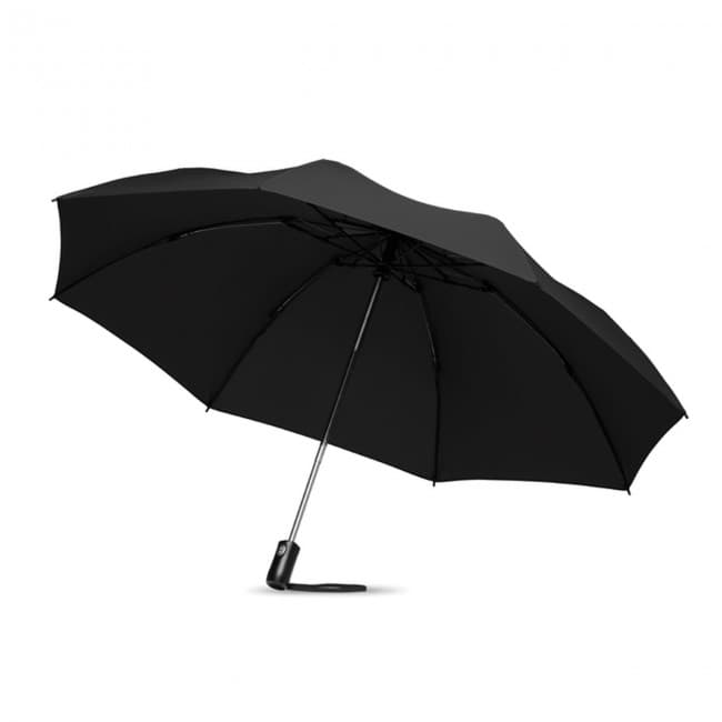 Custom Printed Foldable reversible umbrella - Image 2