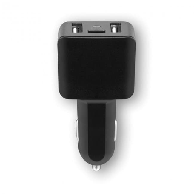 Custom Printed USB car-charger with type-C - Image 1