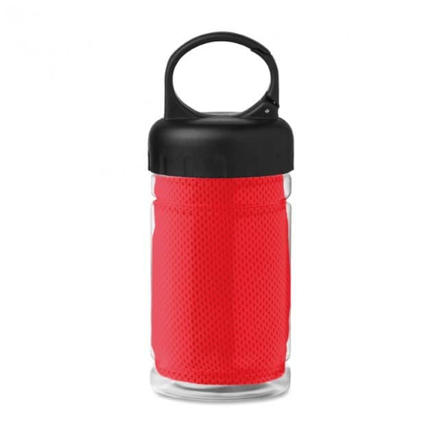 Custom Printed Cooling Towel In PET Bottle - Image 12