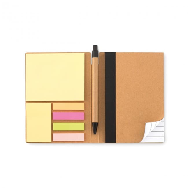 Custom Printed Notebook With Pen & Memo Pad - Image 10