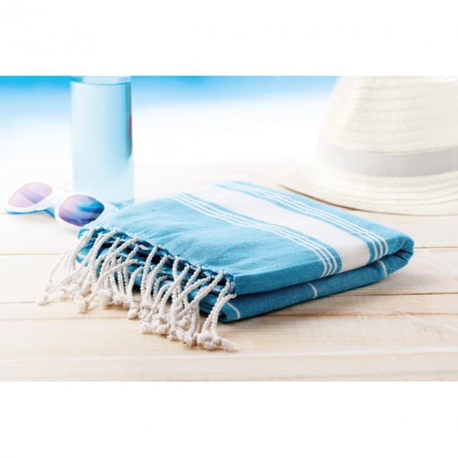 Custom Printed Cotton Beach Towel 180 gr/m² - Image 1