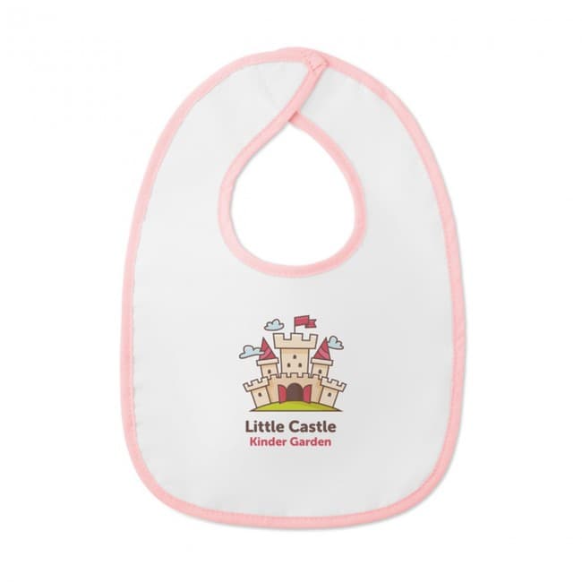 Custom Printed Baby Bib In Cotton - Image 5