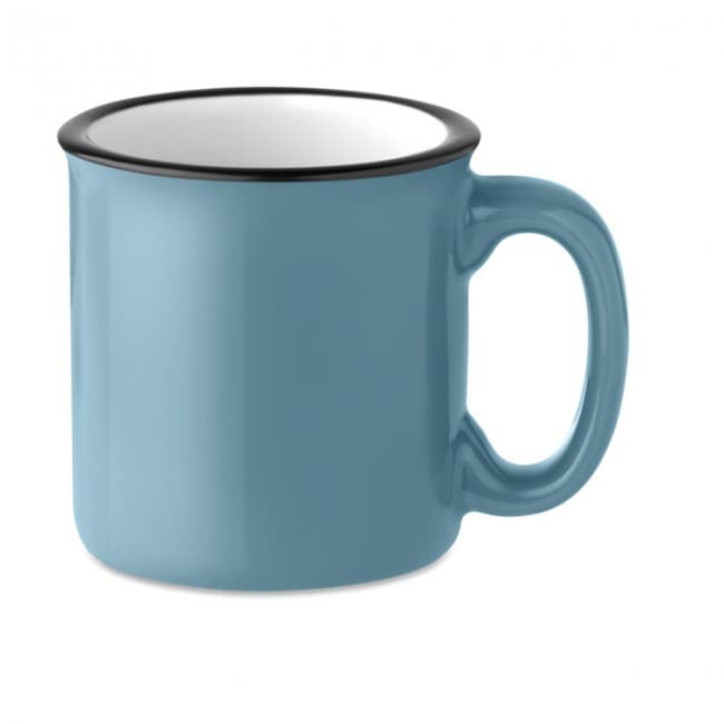 Custom Printed Ceramic Vintage Mug 240ml - Image 1