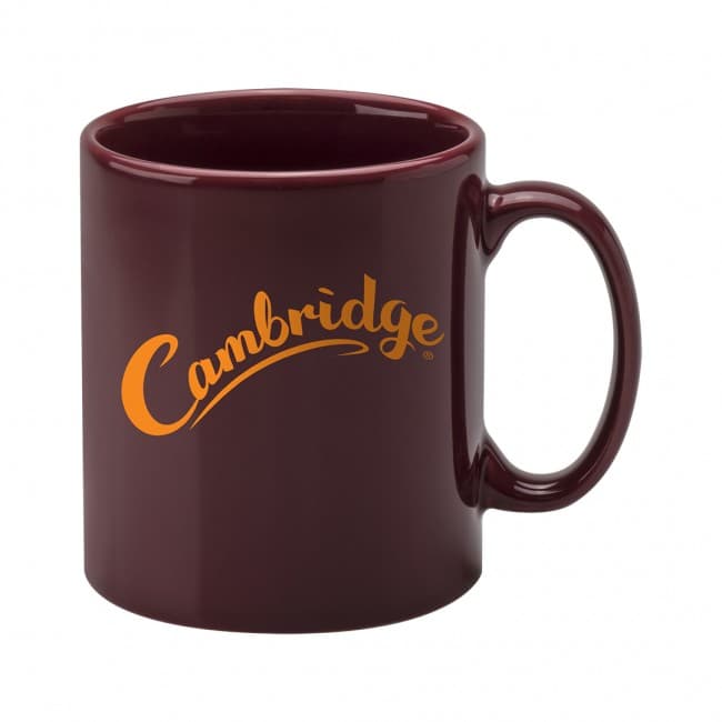 Custom Printed Cambridge Cranberry Mug