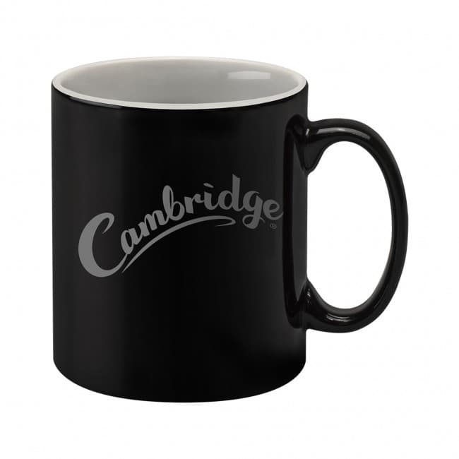 Custom Printed Cambridge Duo Black Mug