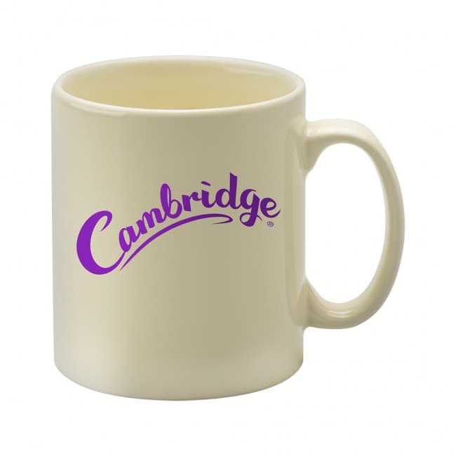 Custom Printed Cambridge Ivory Mug