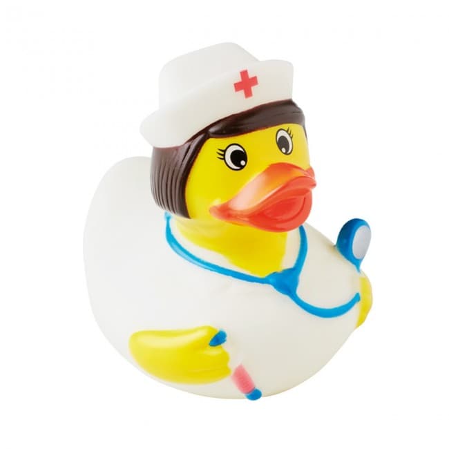 Custom Printed Nurse PVC duck - Image 3