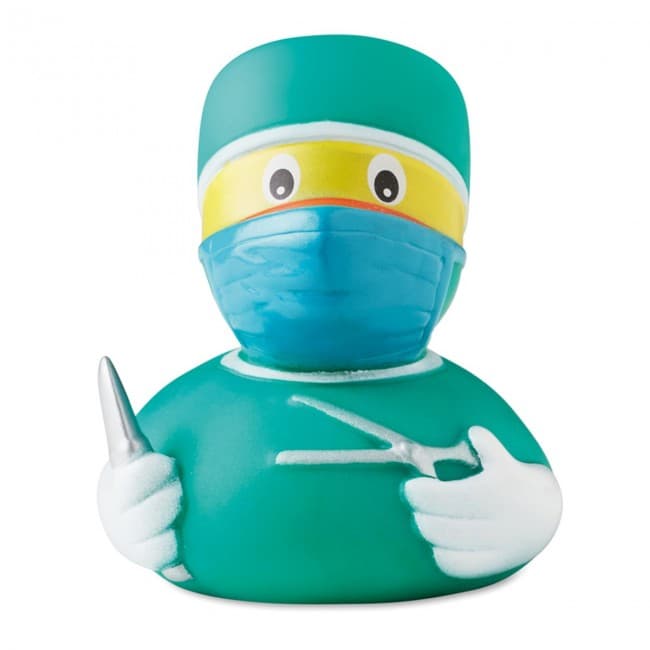 Custom Printed Doctor PVC duck - Image 1