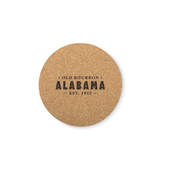 Custom Printed Round Cork Coaster - Image 3