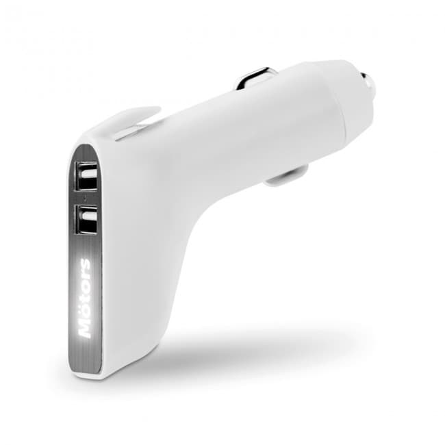 Custom Printed Car charger with belt cutter - Image 3