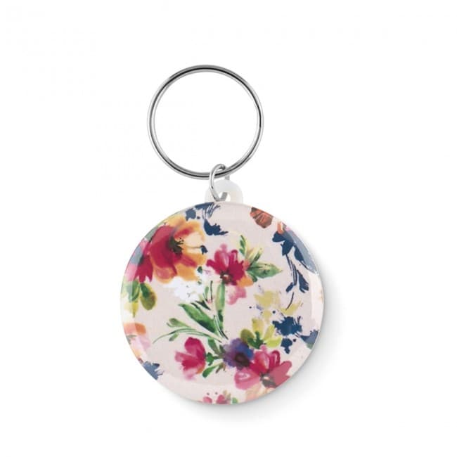 Custom Printed Small pin button key ring - Image 5