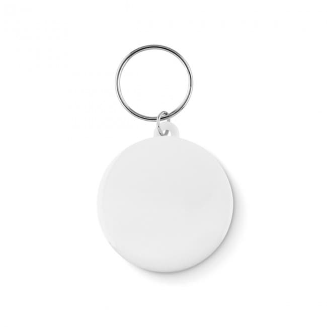 Custom Printed Small pin button key ring - Image 1