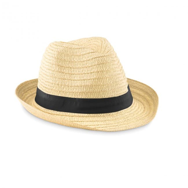 Branded Paper Straw Hat - Image 2