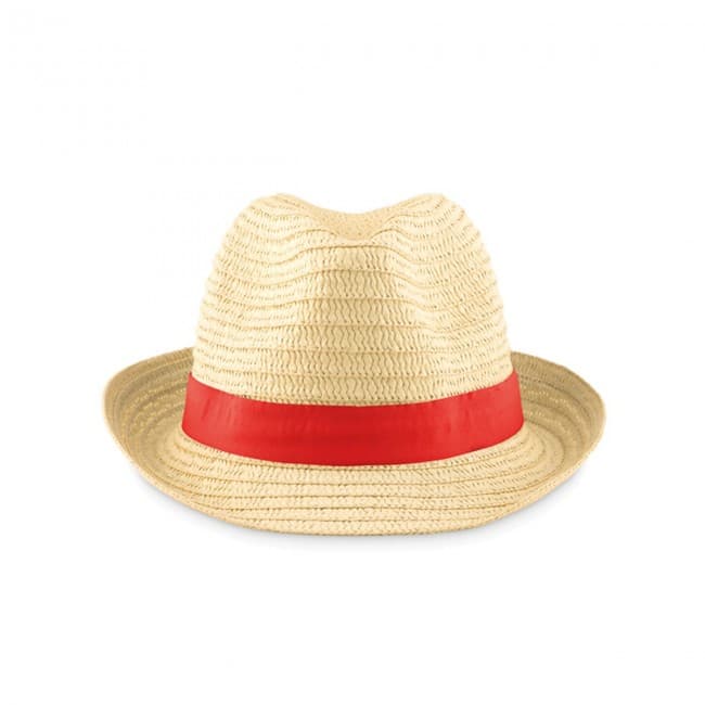 Branded Paper Straw Hat - Image 4