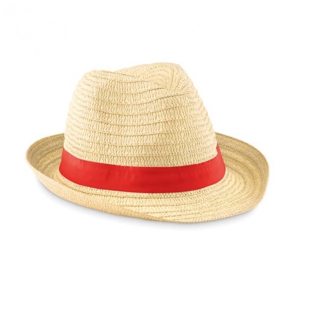 Branded Paper Straw Hat - Image 5