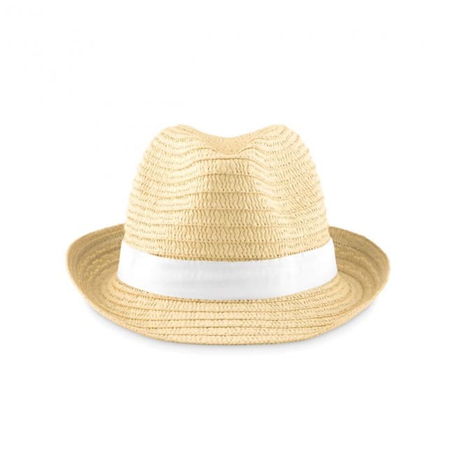 Branded Paper Straw Hat - Image 6