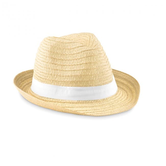 Branded Paper Straw Hat - Image 7