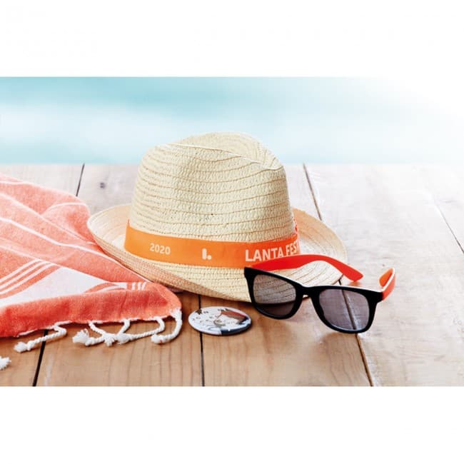 Branded Paper Straw Hat - Image 12