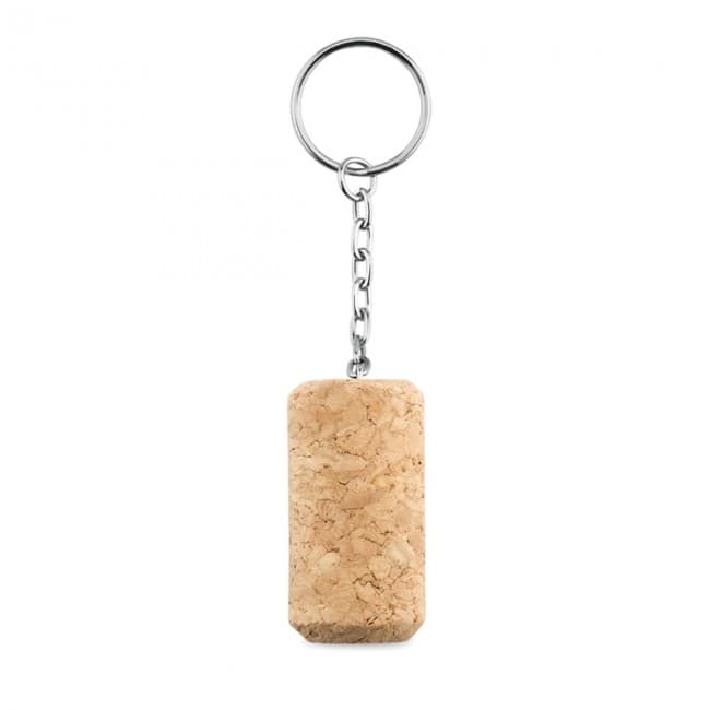 Custom Printed Wine Cork Keyring - Image 4