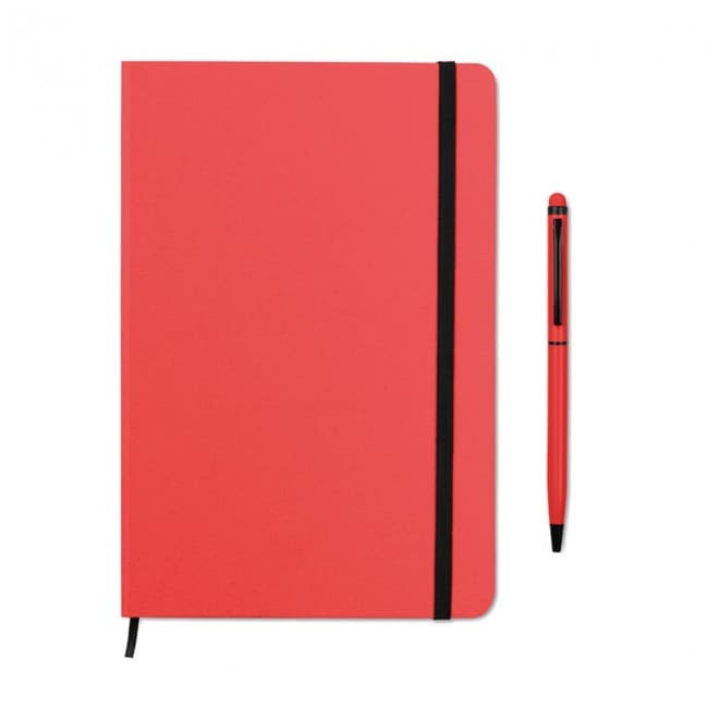 Custom Printed A5 Notebook With Stylus 72 Lined - Image 3