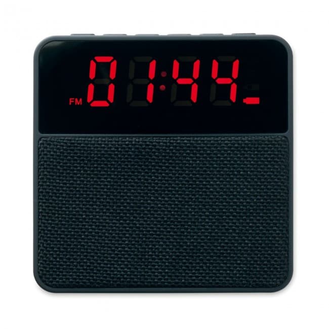 Custom Printed Fabric clock-alarm speaker - Image 6