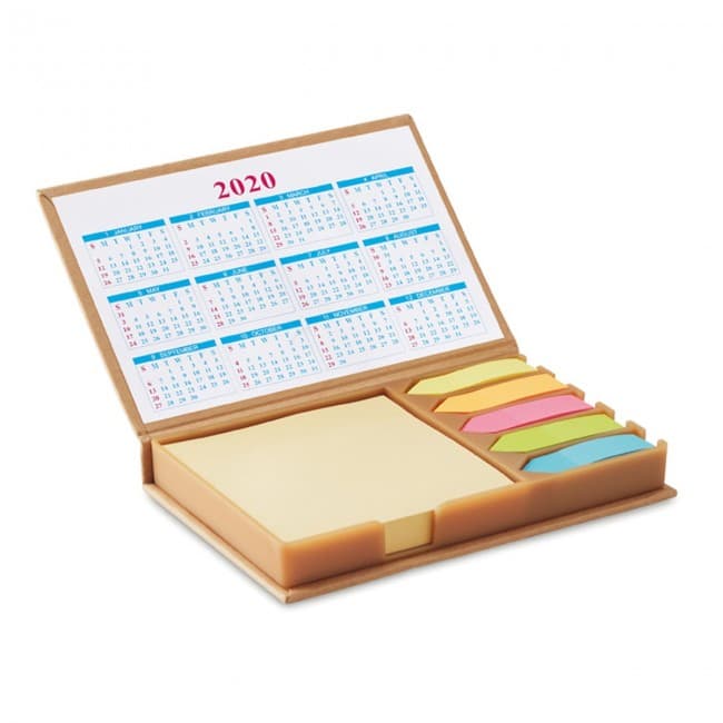 Custom Printed Desk Memo Set With Calendar - Image 1