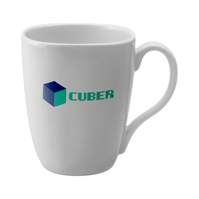 Custom Printed Quadra Gloss White Mug