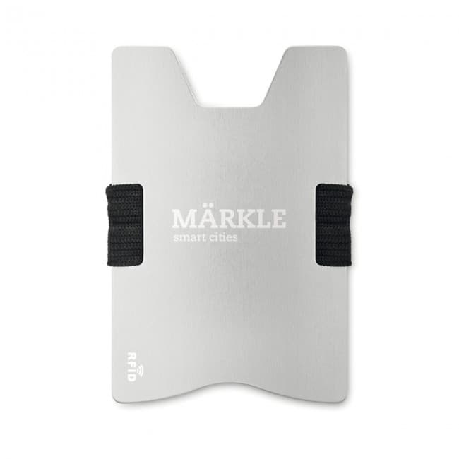 Custom Printed Aluminium RFID card holder - Image 1