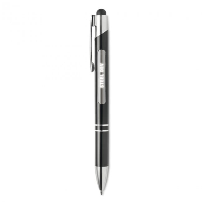 Custom Printed Aluminium stylus pen w/ light - Image 10