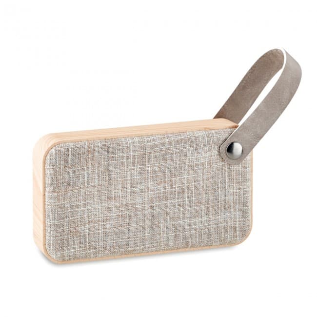 Custom Printed Bluetooth speaker w MDF fabri - Image 1