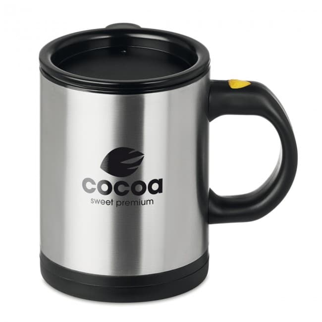 Custom Printed Self stirring mug 360ml - Image 2