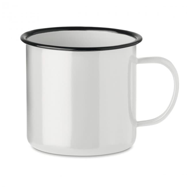 Custom Printed Metal vintage mug 350ml - Image 5