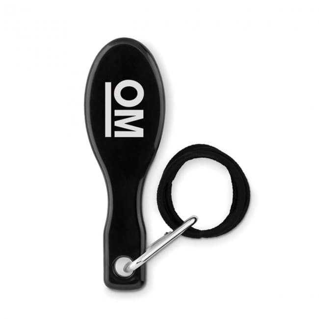 Custom Printed Brush, carabiner & 3 hairband - Image 1