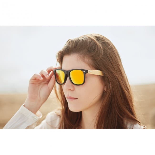 Custom Printed Sunglasses With Bamboo Arms - Image 7