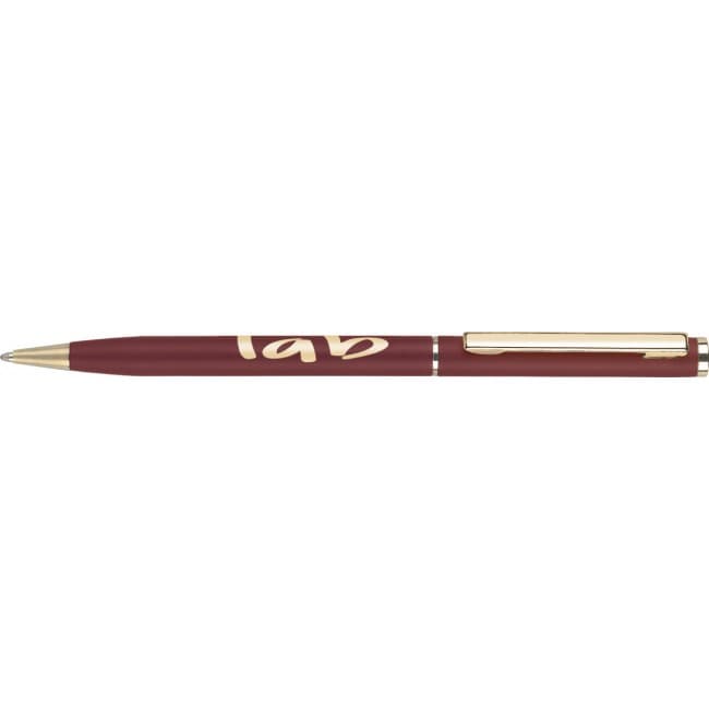 Custom Printed Cheviot Oro Ballpen (Supplied With Presentation Pouch) (Laser Engraved 360)