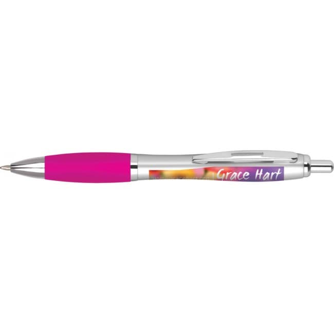 Custom Printed Contour Argent Digital Ballpen