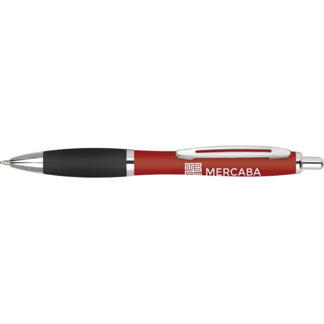 Custom Printed Contour Metal Soft Ballpen