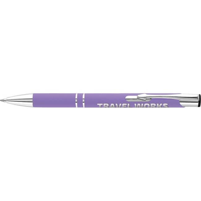 Custom Printed Electra Classic LT Soft Ballpen (Laser Engraved 360)