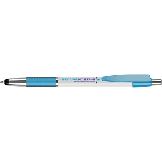 Custom Printed System 071 Ballpen (Full Colour Wrap) with Logo Clip