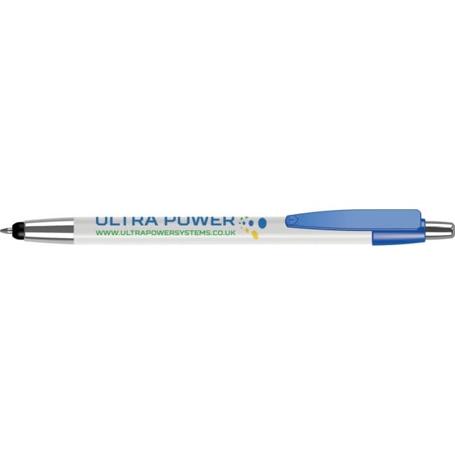 Custom Printed System 081 Ballpen (Full Colour Wrap) with Logo Clip