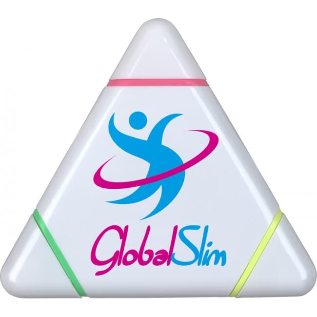 Custom Printed Triangular Highlighter (Full Colour Print)