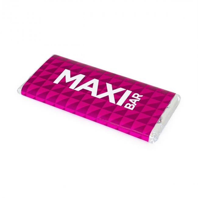 Custom Printed Maxi Milk Chocolate Bar 75g