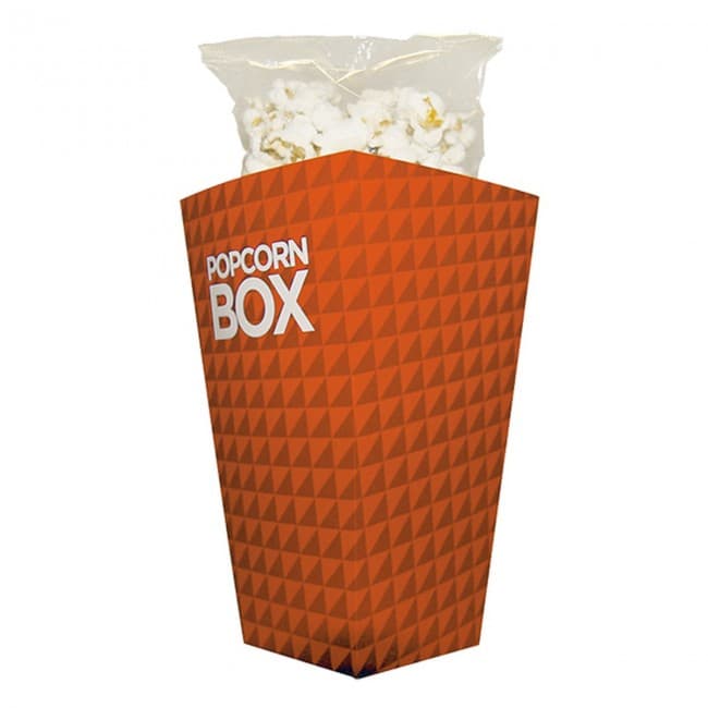 Custom Printed Popcorn Box with Popcorn