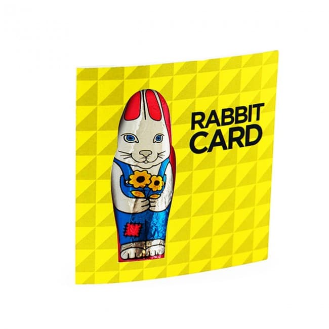 Custom Printed Rabbit Card