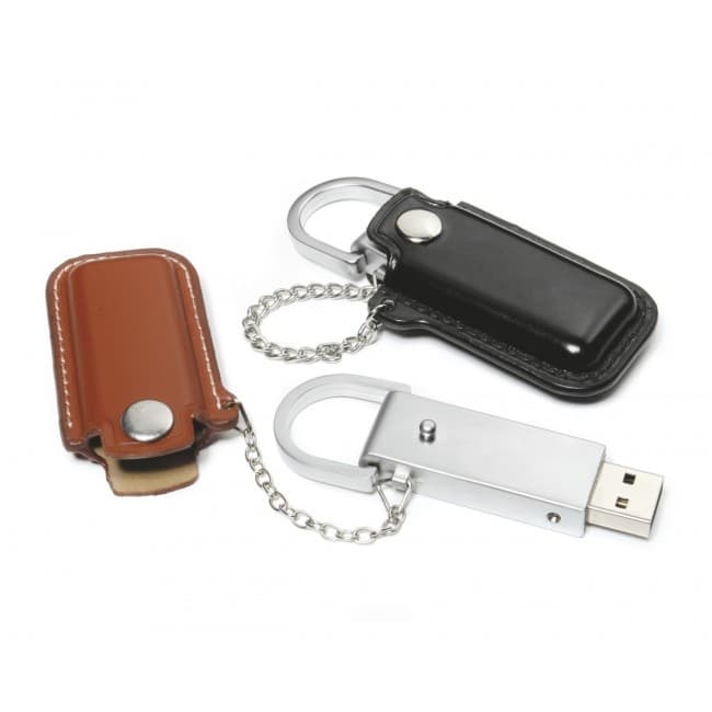 Custom Printed Leather Holster USB FlashDrive