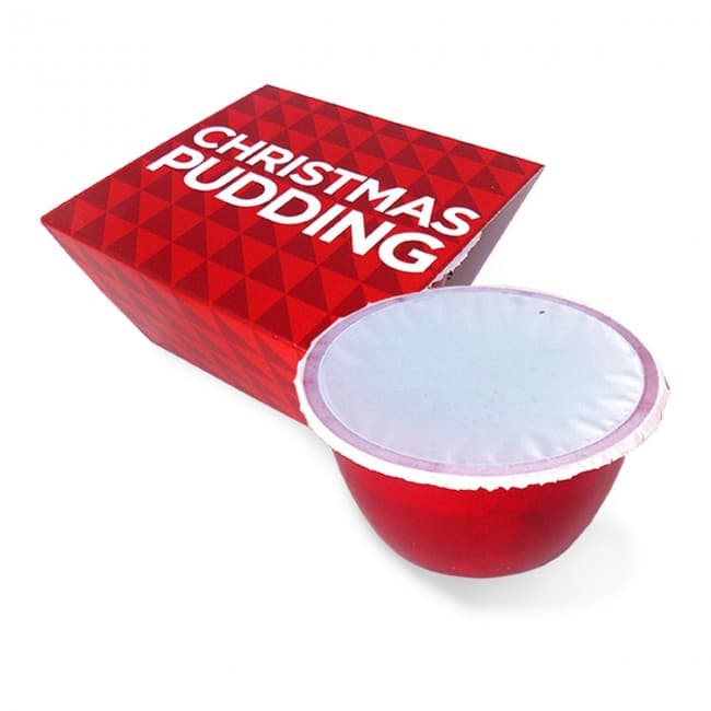 Custom Printed Christmas Pudding