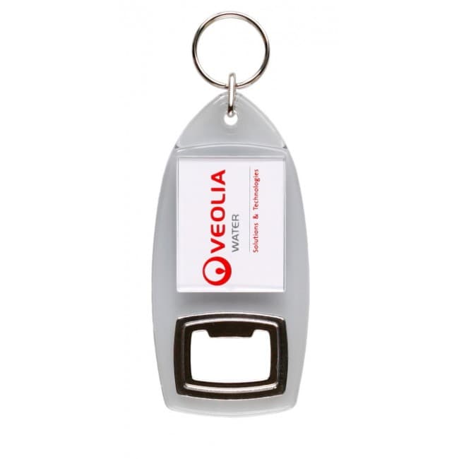 Custom Printed Bottle Opener Keyring