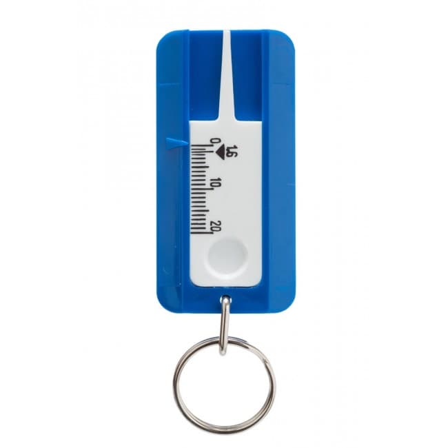 Custom Printed Tyre Gauge Keyring - Image 5