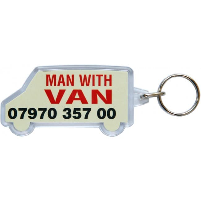 Branded Van Keyring